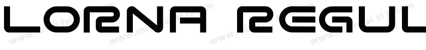 Lorna Regular字体转换